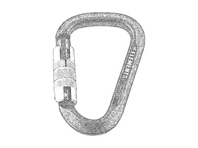  Automatik Alu-Karabiner 
