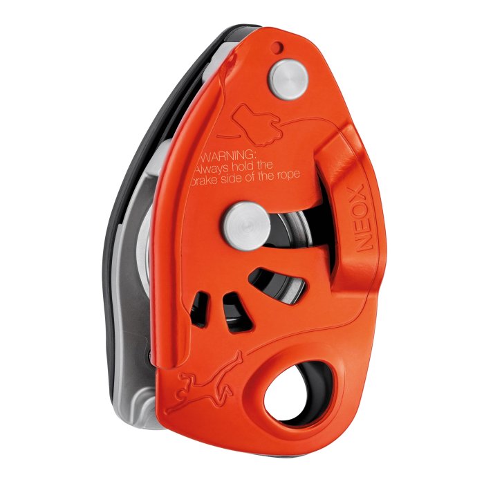 Petzl Neox Sicherungsgerät orange