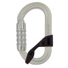 Petzl Oxan Triact-Lock steel 38 kN silber