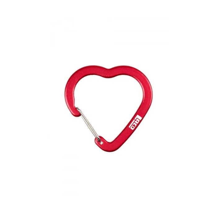 LACD Accessory Biner Heart FS Rot