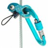 KONG Duck Seilklemme Cyan/Grau