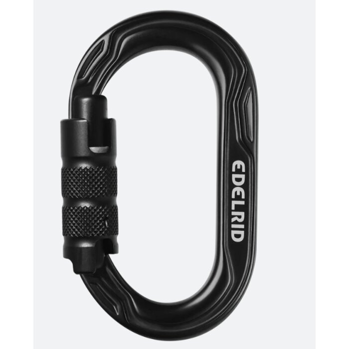 Edelrid Kiwi Triple oval black