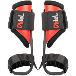 Distel Baumsteigeisen Alu Komfort rot Dorn 31 mm - Kurz