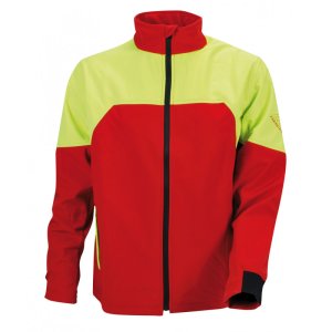 Francital Jacke Silvershell Softshell rot XS