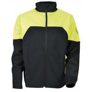 Francital Jacke Silvershell Softshell schwarz L