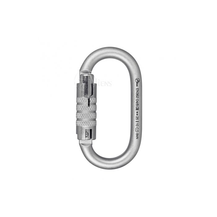 Aliens Stahlkarabiner Total Oval Trilock 25 kN