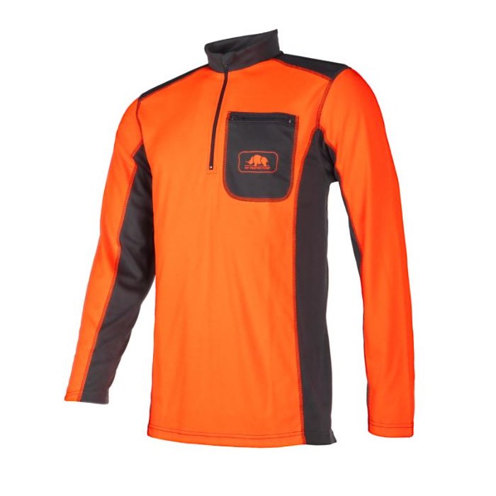 Sip Progress Funktionsshirt LA orange-grau L
