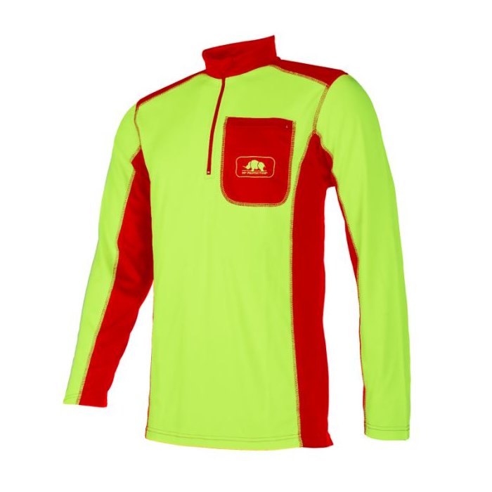 Sip Progress Funktionsshirt LA gelb-rot XL