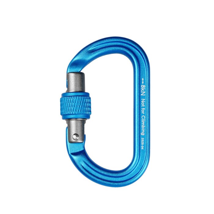 LACD Materialkarabiner Oval Screw 60 mm