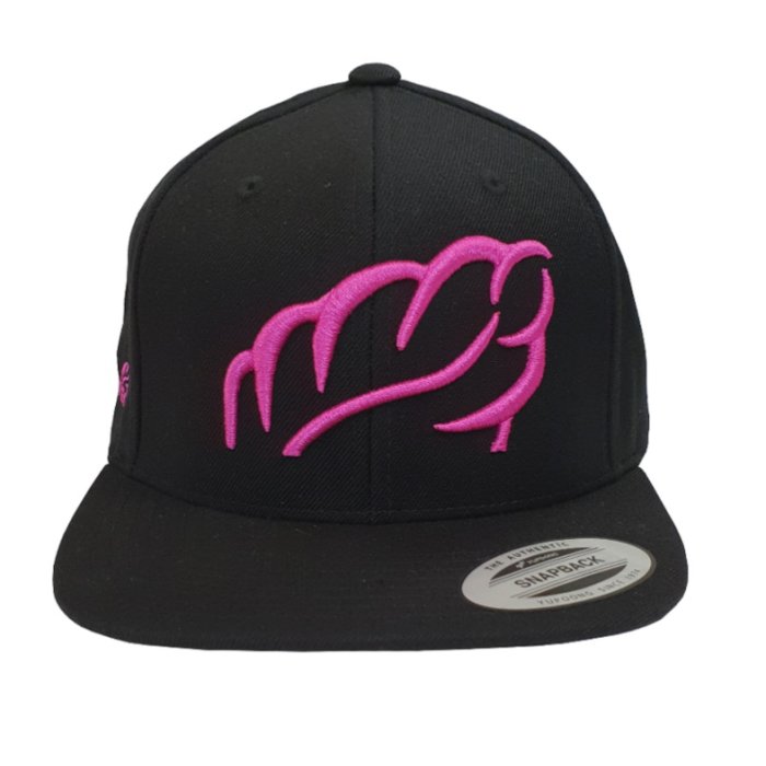 Arbortec Black Baseball Cap pink