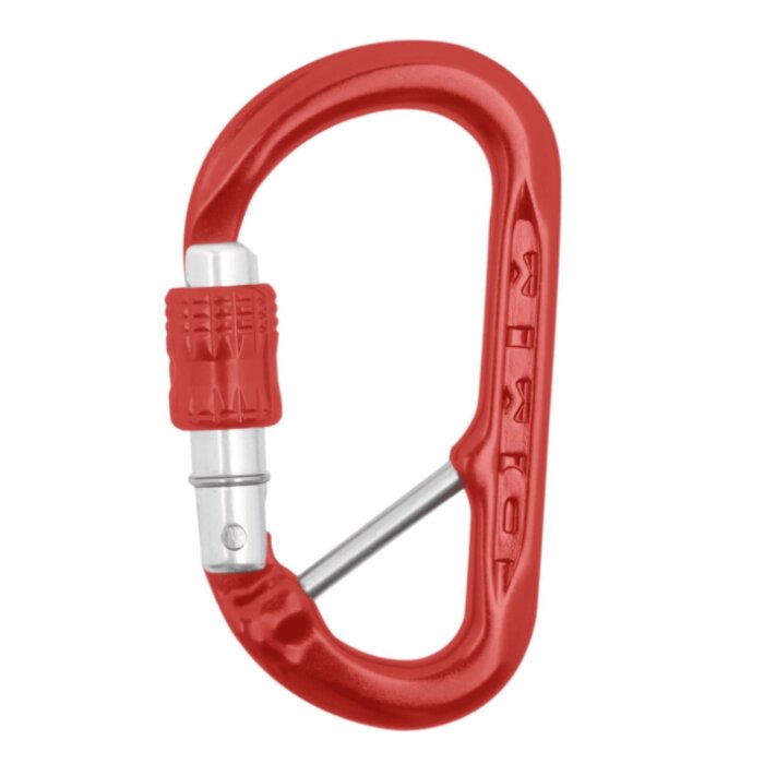 DMM XSRE Lock Captive Bar Mini Carabiner red