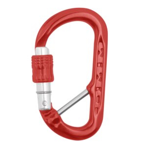 DMM XSRE Lock Captive Bar Mini Carabiner red