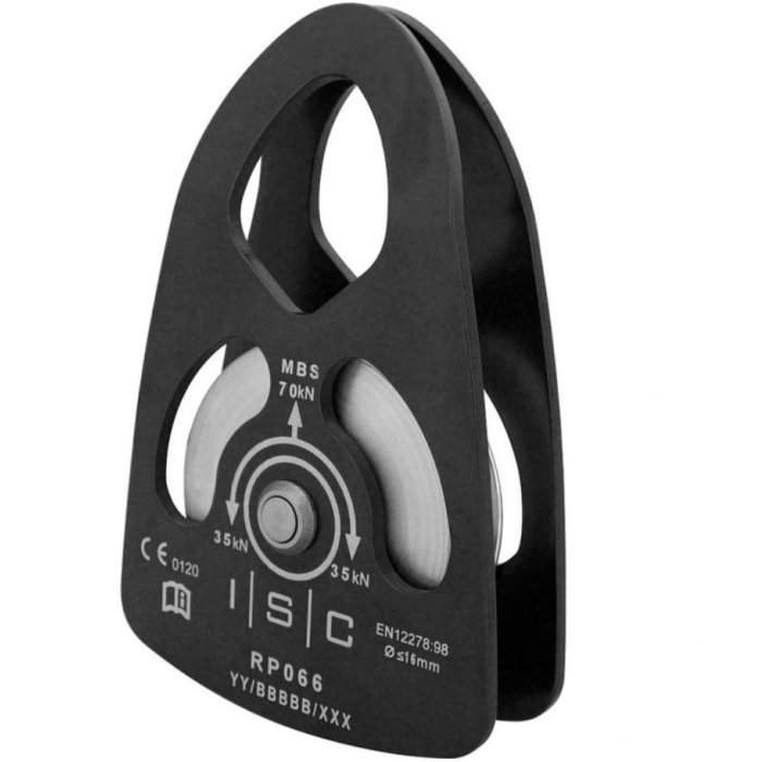 ISC Pulley Large 70 kN black RP066