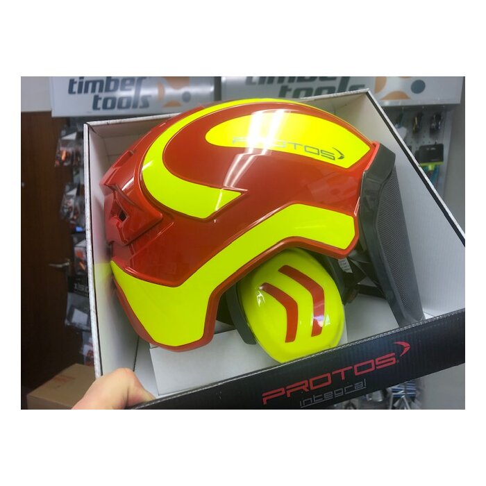 Protos ® Integral Climber Climber Arborist rot-neongelb