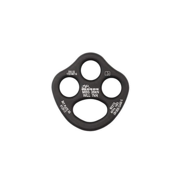 DMM Bat Rigging Plate: XS matt grey