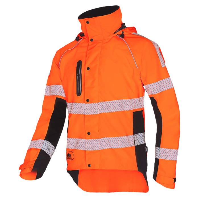 SIP KEIU HV Regenjacke orange 1SMR EN ISO 20471 M