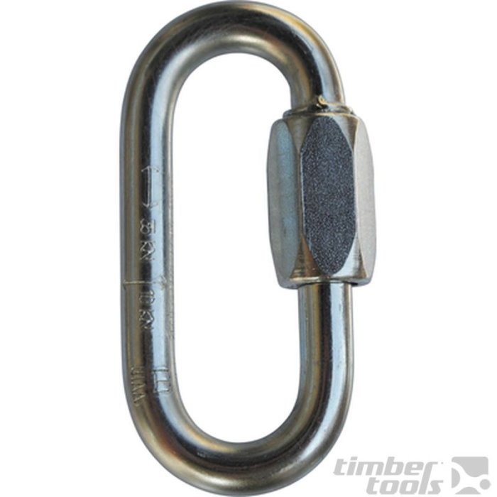 Kong Schraubglied Oval - 6 mm