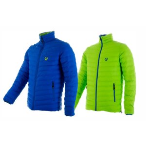 Arbortec Steppjacke Doppeljacke lime-blau XXL