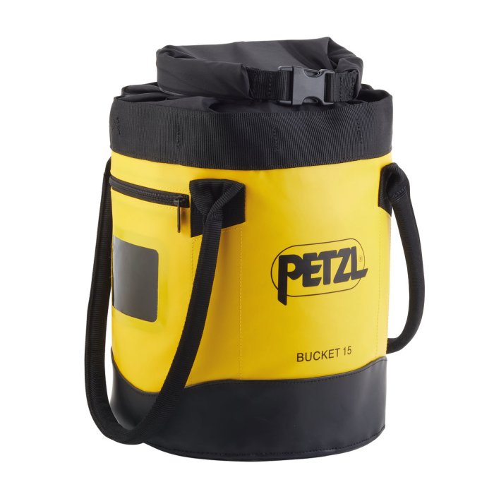 Petzl Bucket 15 Seilsack gelb 15 L