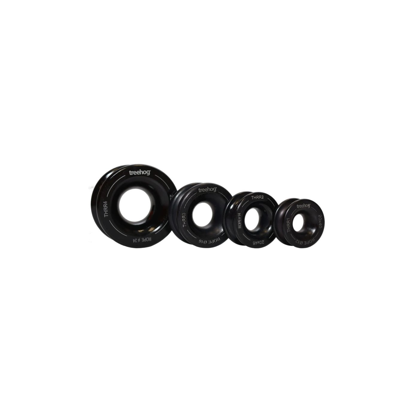 Tree Hog Rigging Blocks X-Rigging Ring Treehog THRR2 - 20/46 Seil 14 mm