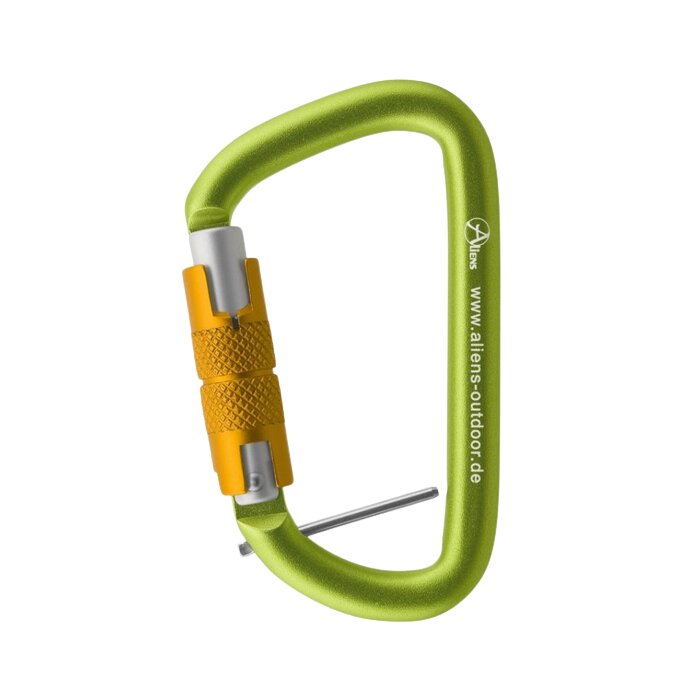 Aliens Materialkarabiner D Twistlock Captiv 80 mm