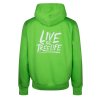 Arbortec High-Neck Hoodie lime