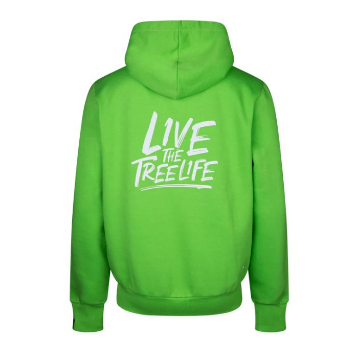 Arbortec High-Neck Hoodie lime XL