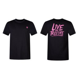 Arbortec T-shirt black-pink AB 
