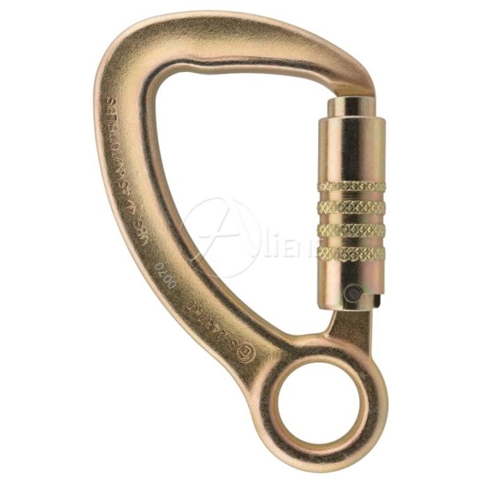 Aliens Stahlkarabiner Captive Eye steel trilock 45 kN