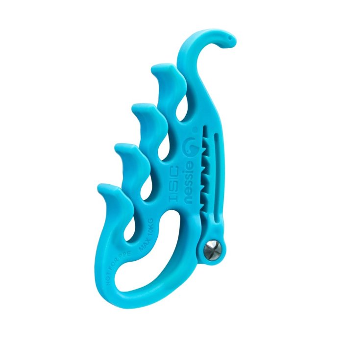 ISC NESSIE Lanyard Management Clip blau