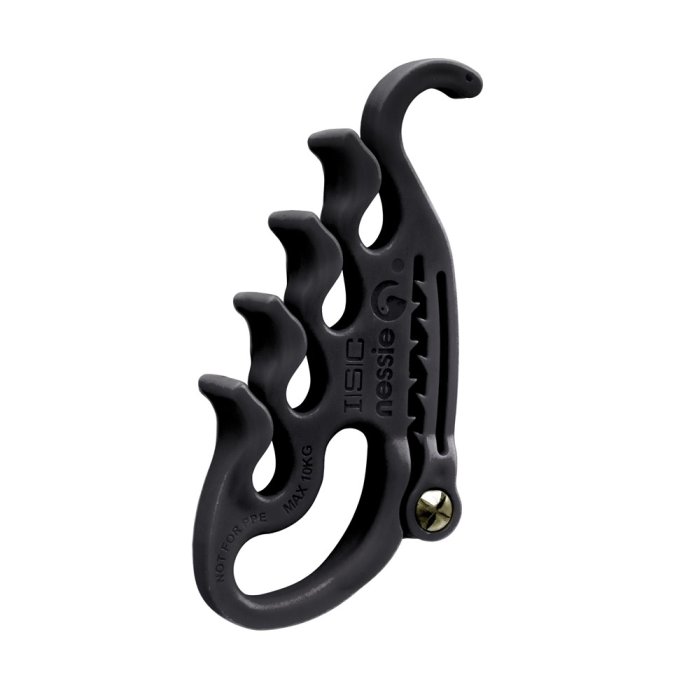 ISC NESSIE Lanyard Management Clip schwarz