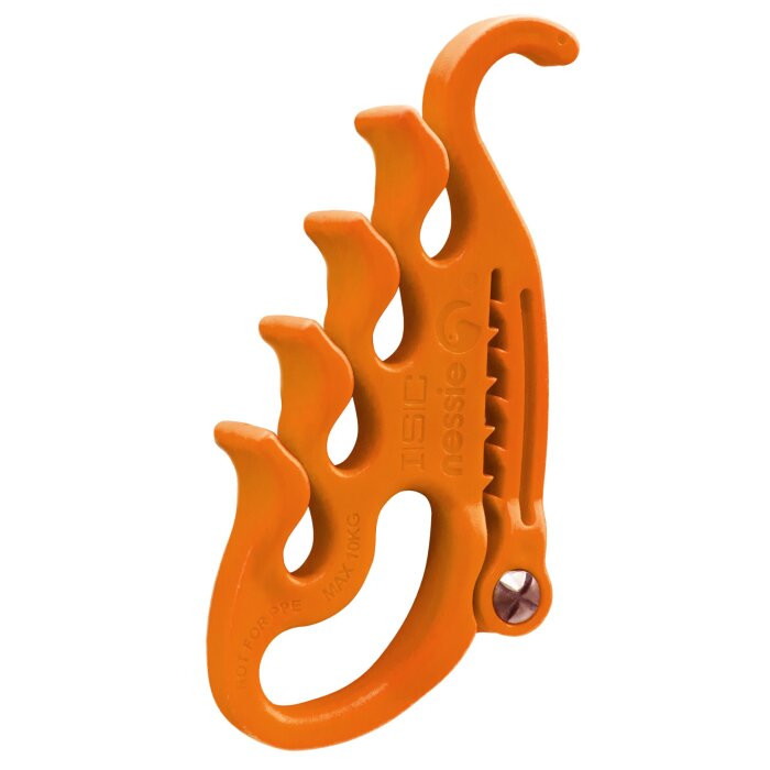 ISC NESSIE Lanyard Management Clip orange