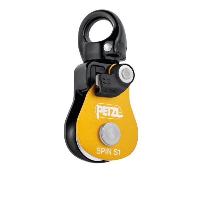 Petzl Spin S1 Seilrolle gelb