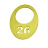 GEFA Jahreskennungsringe 2026 gelb