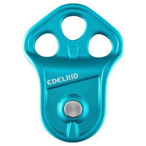 Edelrid Puck Seilrolle blau