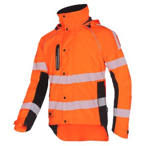 SIP KEIU HV Regenjacke orange 1SMR EN ISO 20471 3XL