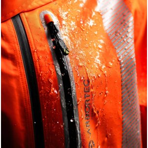 Arbortec Full Zip Waterproof Smock orange Hi-Vis ATHV4420