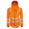 Arbortec Full Zip Waterproof Smock orange Hi-Vis ATHV4420 XXL