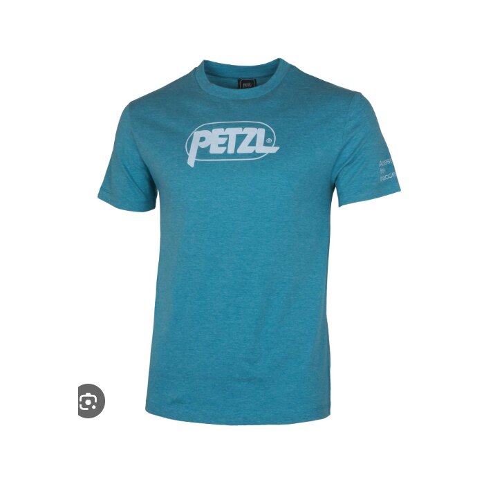 Petzl Adam Tshirt blue Größe S - SONDERPREIS