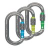 ISC Accessory Karabiner 3er Pack Screwgate
