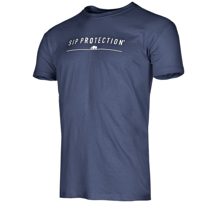 SIP T-shirt Logo Sip Protection blau