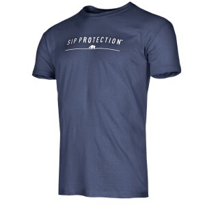 SIP T-shirt Logo Sip Protection blau
