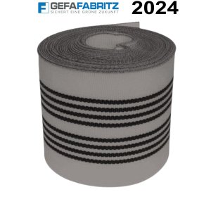 GEFA Jahreskennung 2024 grau auf Rolle 5 m