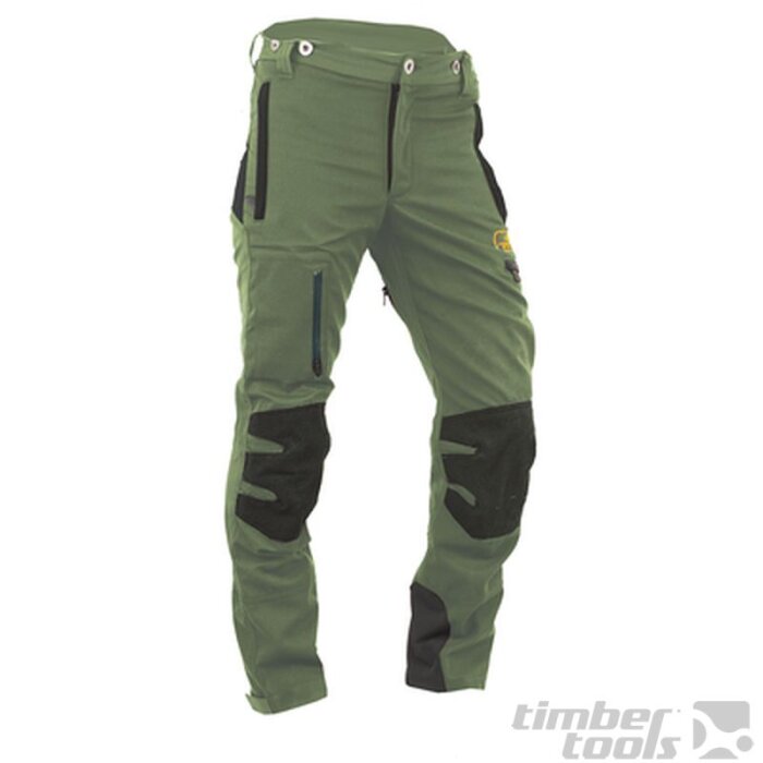 AX-Men Kletterhose RipStop oliv L langgestellt - REDUZIERT