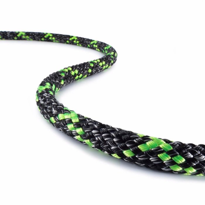 Teufelberger Sirius Klemmknotenseil 10 mm grün schwarz