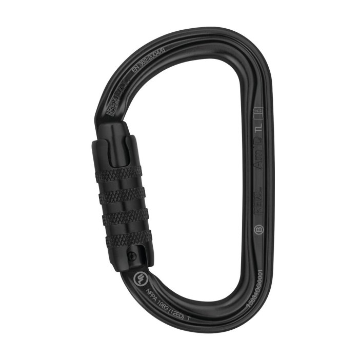 Petzl AmD Triact-Lock schwarz