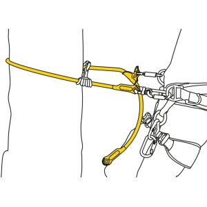 Petzl Microflip Stahlhalteseil
