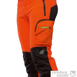 AX-Men Defender Schnittschutzhose rot XL - reduziert