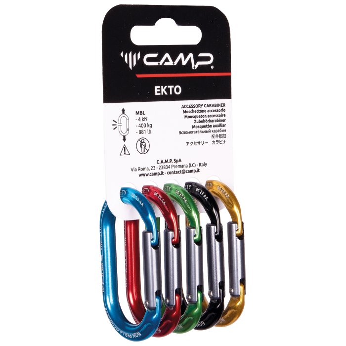 Camp RACK PACK EKTO Zubehörkarabiner 5er Set